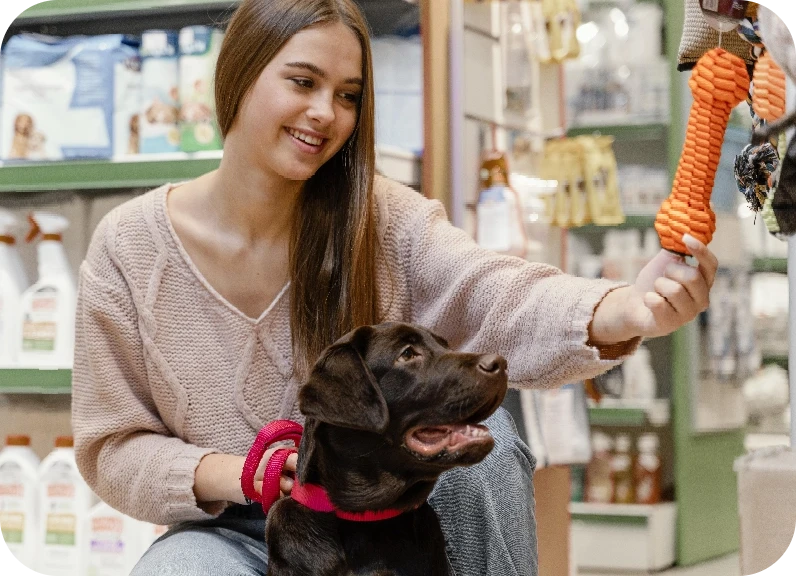 Descontos em pet shop