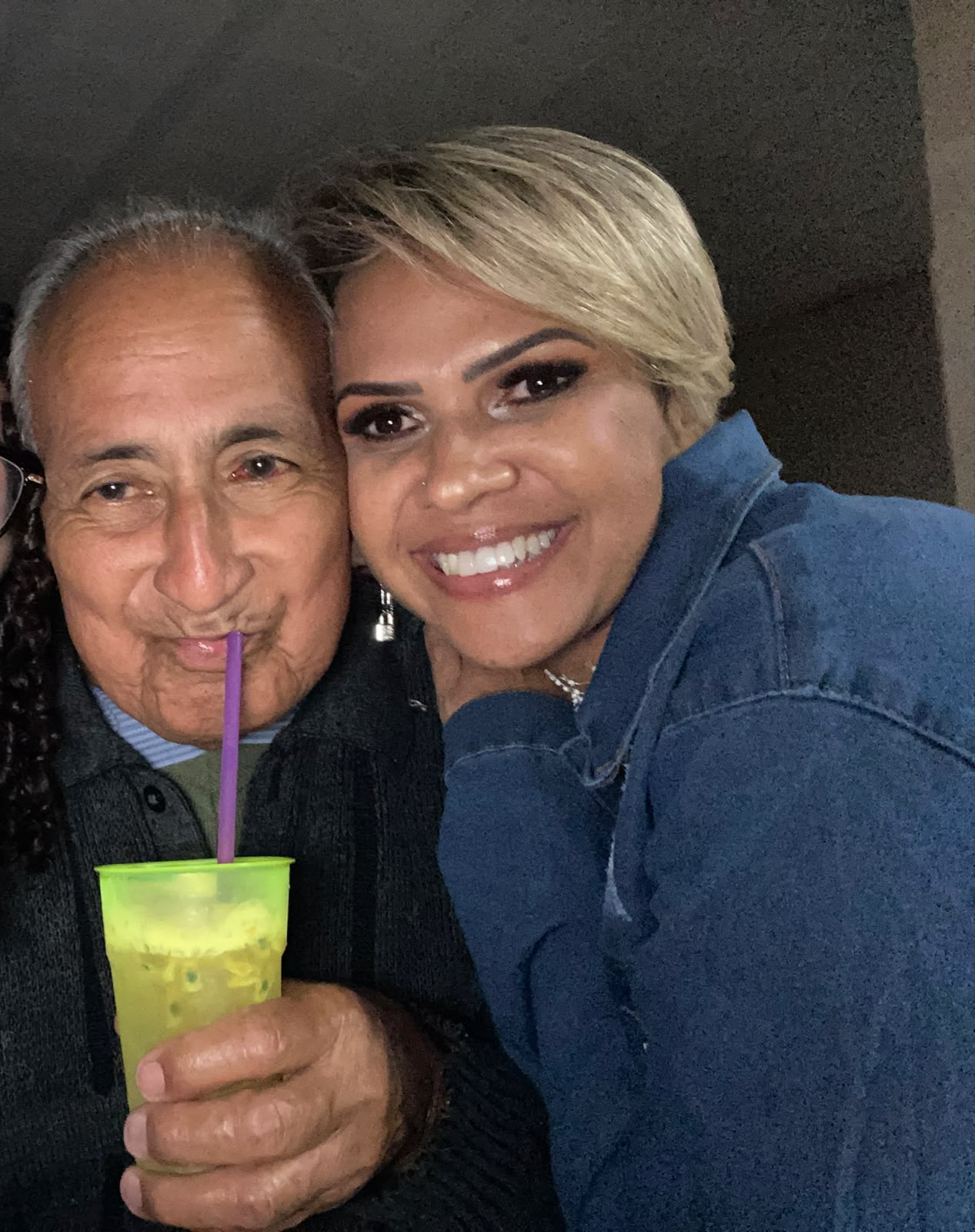 Foto enviada na homenagem por Cristina